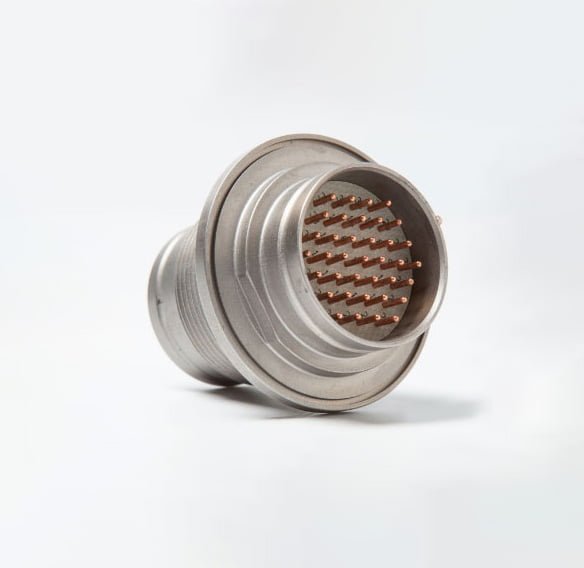 PBTR PotCon hermetic bulkhead assembly with Mil-Spec connector