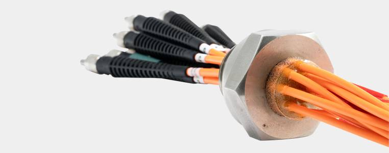 hermetic optical fiber feedthrough