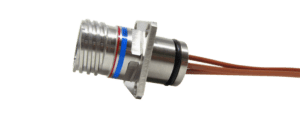 Backpotted connector assembly banner