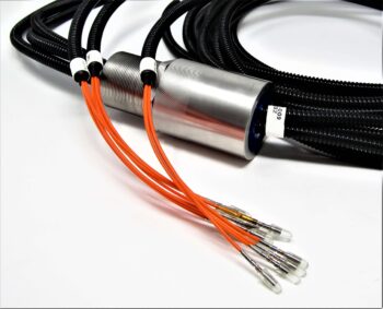 Hermetic VFS CF fiber optic Feedthru Hermetic vacuum face seal CF fiber optic feedthrough