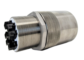 Fiber Optic Bulkhead Feedthrough Multi-Optical fiber connectors in signal hermetic vacuum face seal assembly