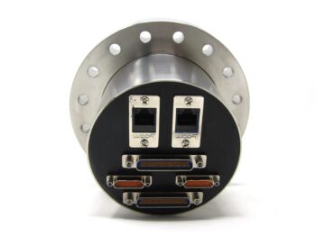 D-sub & RJ45 CF Feedthrough CF electrical feedthrough with D-sub and RJ45 ethernet connectors