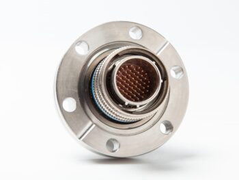 CF hermetic feedthrough with milspec connector CF hermetic feedthrough with MIL-spec connector