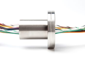 CF Wire Feedthrough Side view of CF wire feedthrough