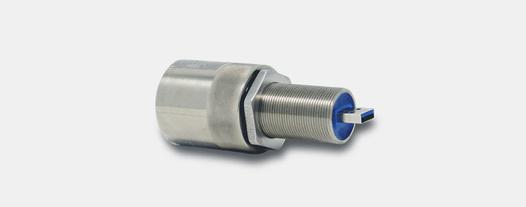 hermetic USB-A feedthrough
