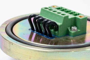 Custom Wire Feedthru hermetically sealed wires terminated in connector