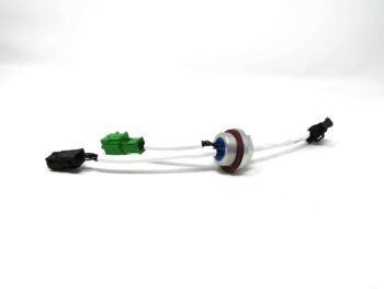 Hermetic SAE Wire Feedthrough Hermetically sealed wire assembly through SAE housing with integral connectors